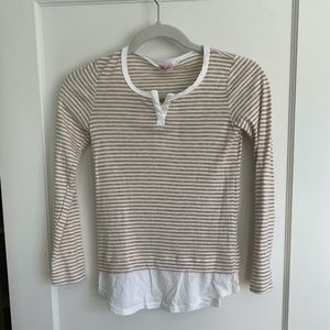 Splendid NWT soft ribbed shirt